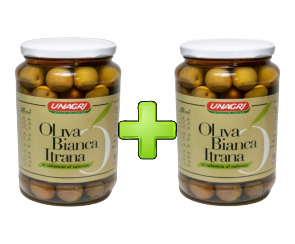 PROMO BIS Oliva Bianca Itrana  gr 350 *2
